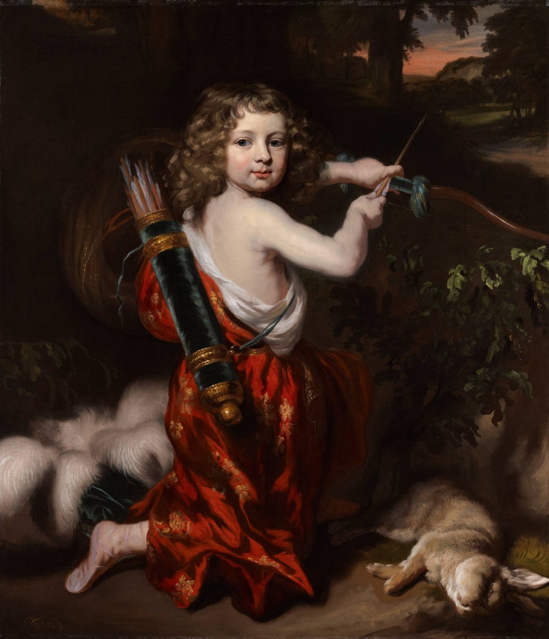 Ritratto di un ragazzo sconosciuto da Nicolaes Maes