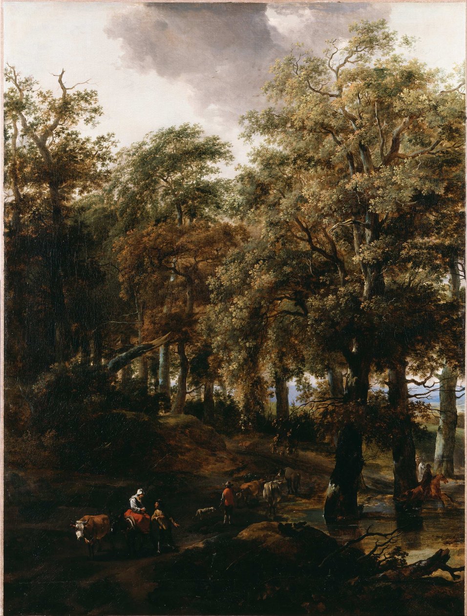 Una strada attraverso un bosco da Nicolaes Pietersz. Berchem