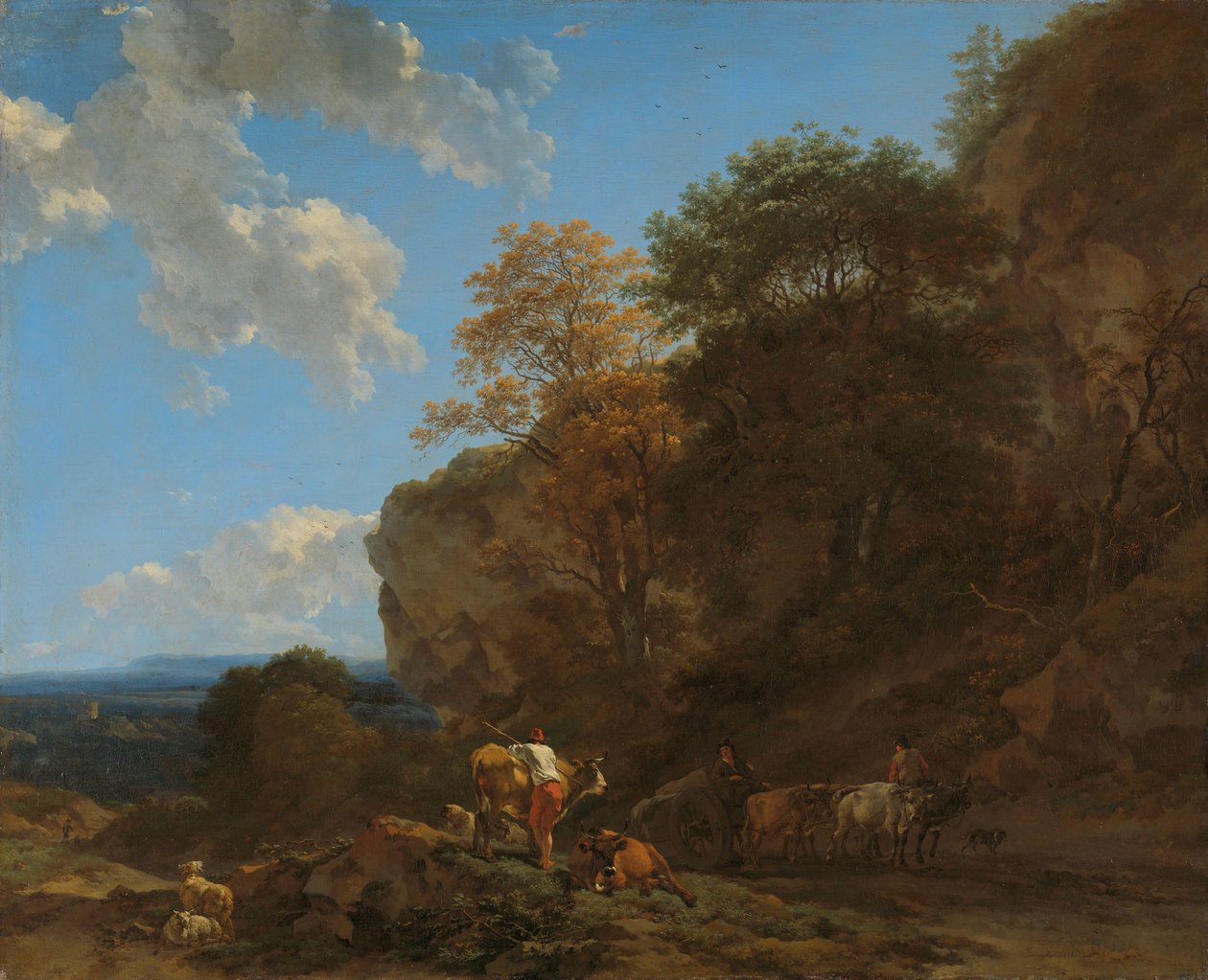 Paesaggio Italiano da Nicolaes Pietersz Berchem
