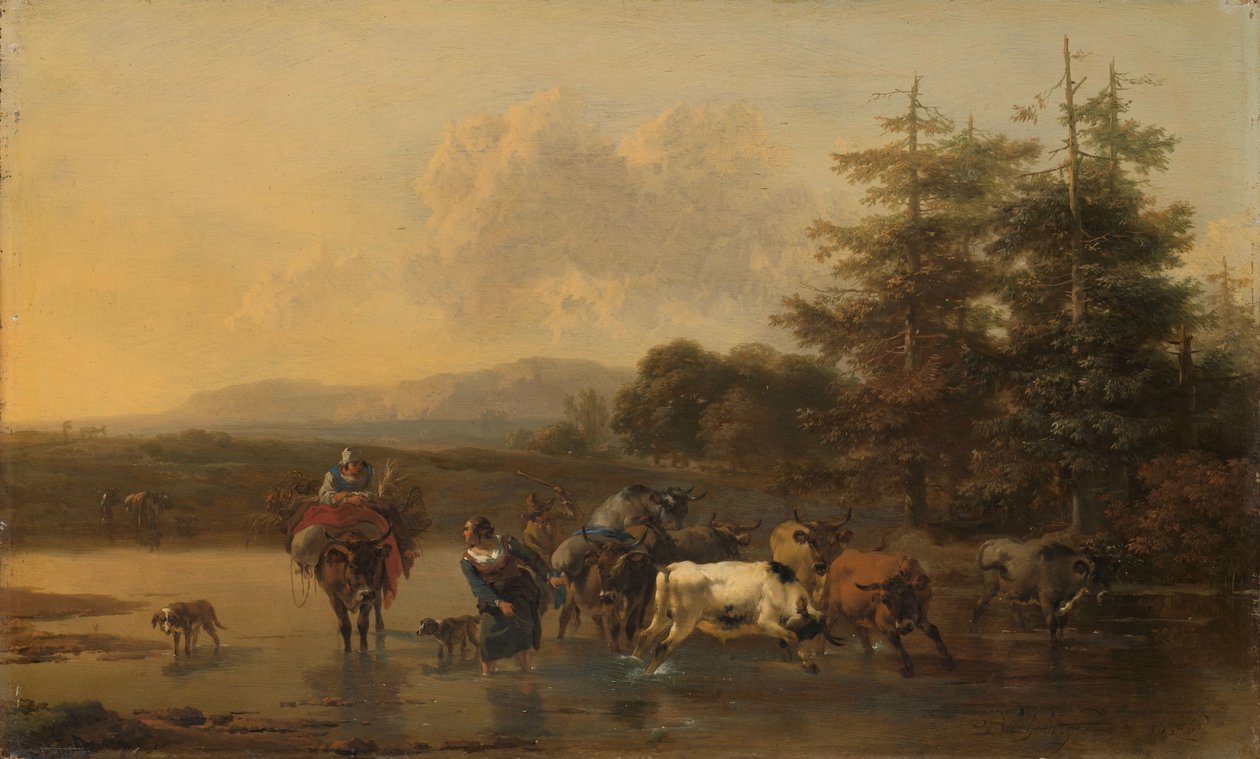 La Mandria di Bestiame da Nicolaes Pietersz Berchem