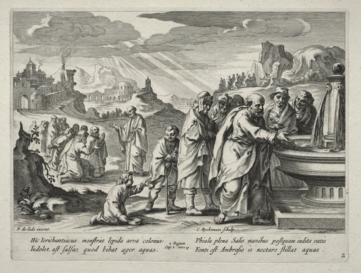 La storia di Eliseo da Nicolaes Rijckmans