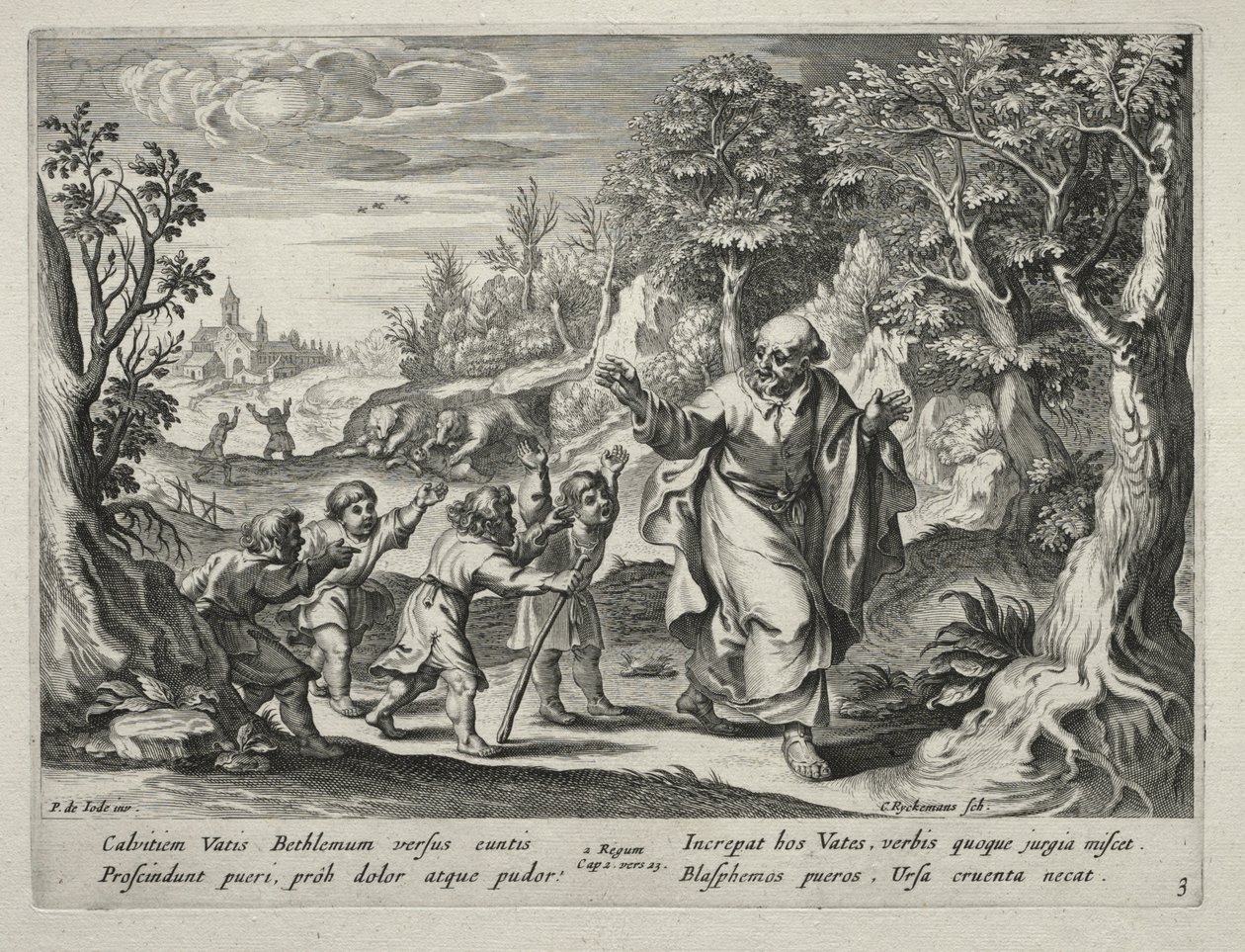 La storia di Eliseo da Nicolaes Rijckmans