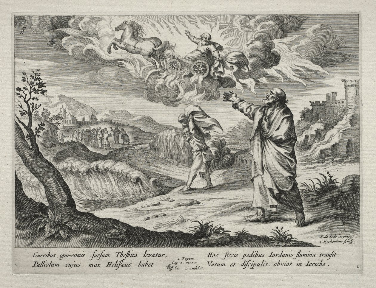La Storia di Eliseo, 1643 da Nicolaes Rijckmans