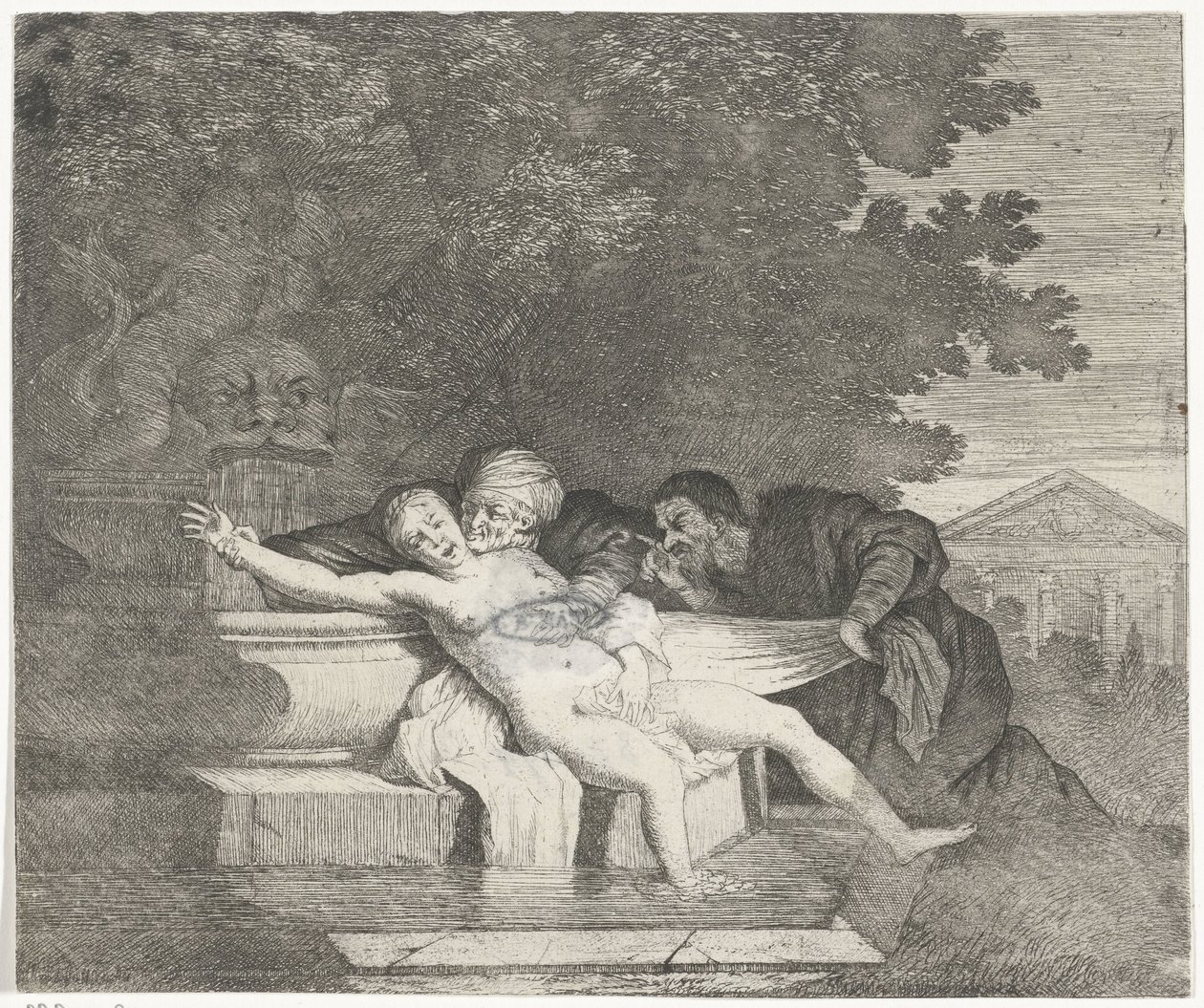 Susanna e i vecchioni da Nicolaes Van Helt Stockade
