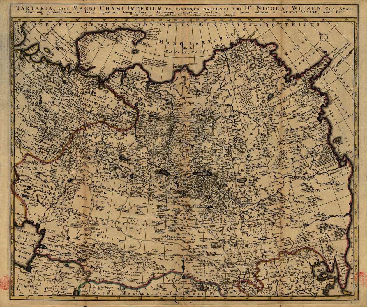 Il Tartaro, o il regno del Gran Khan da Nicolaes Witsen