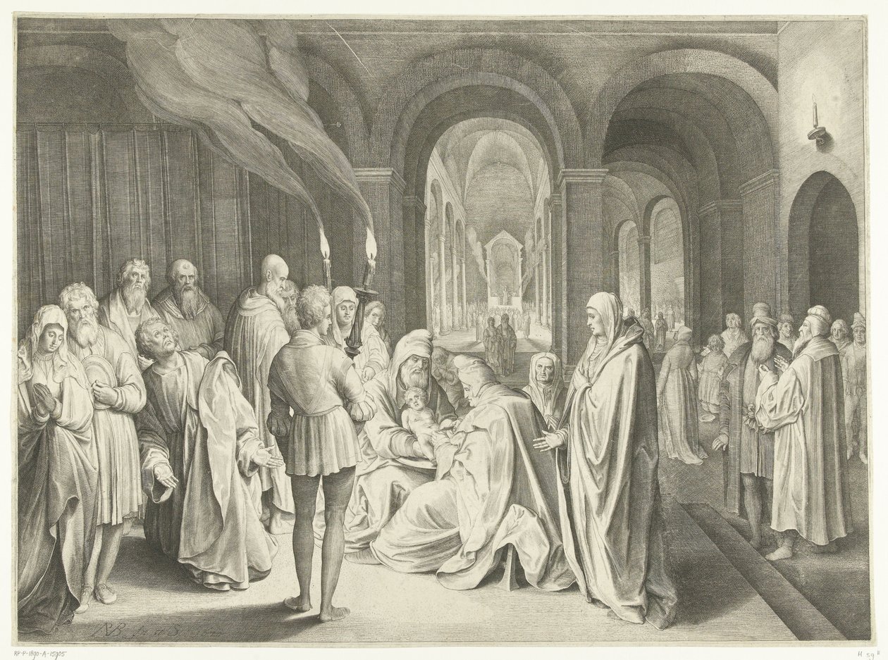 Circoncisione di Cristo da Nicolaes de Bruyn