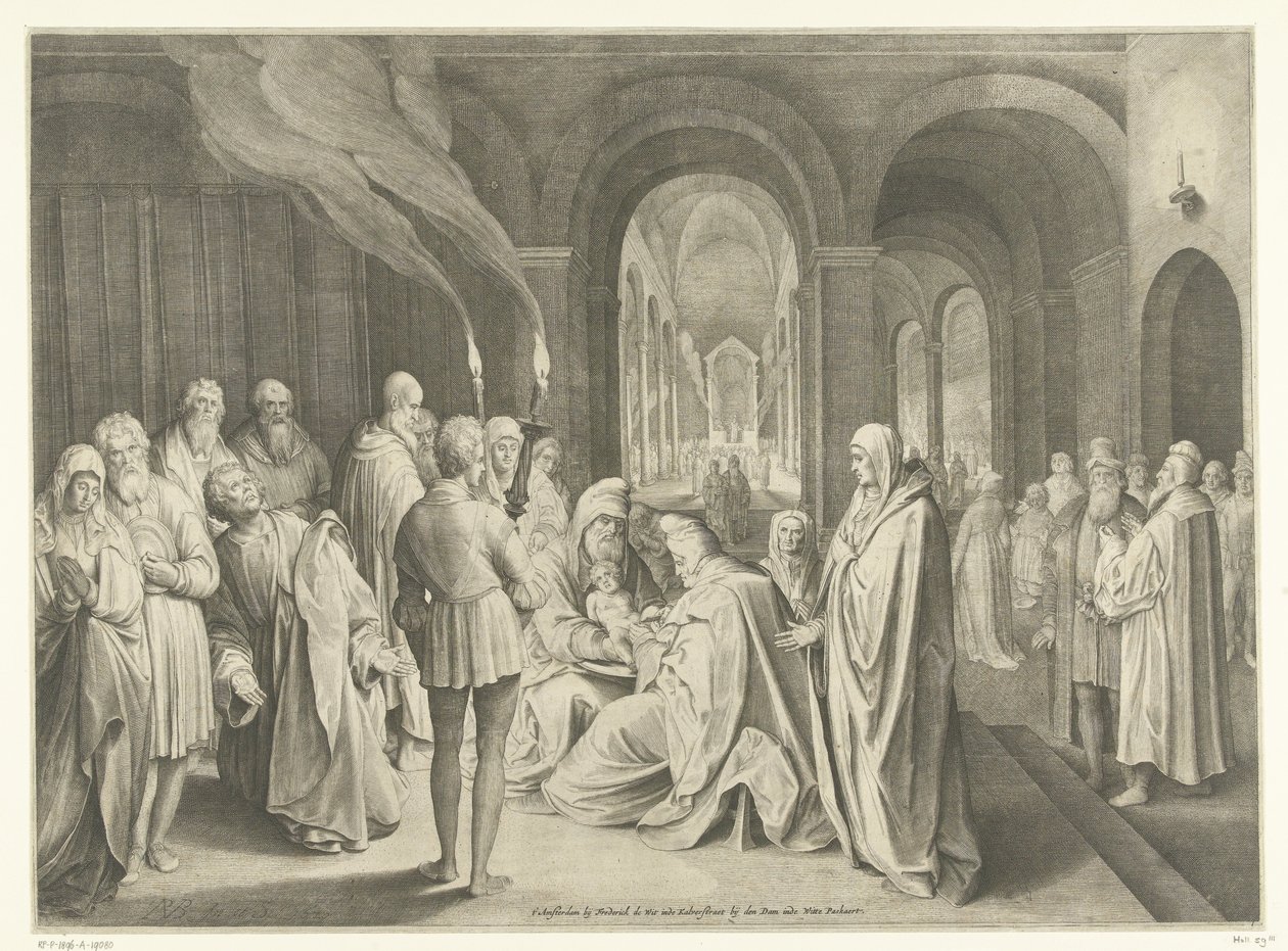Circoncisione di Cristo da Nicolaes de Bruyn