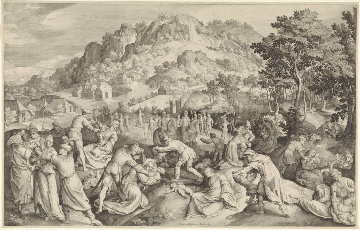 Strage degli innocenti da Nicolaes de Bruyn
