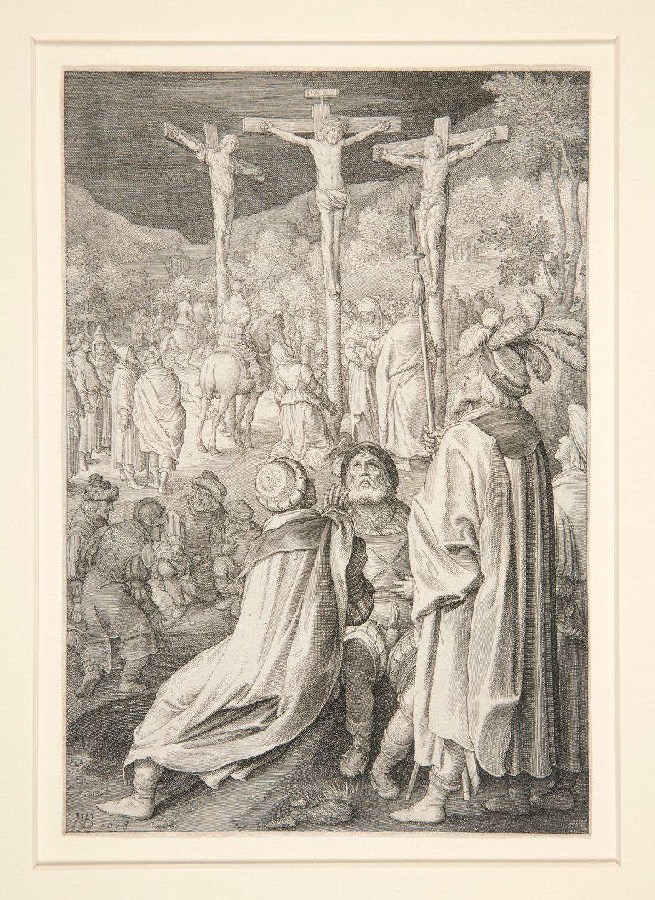 La Crocifissione (Serie della Passione) da Nicolaes de Bruyn