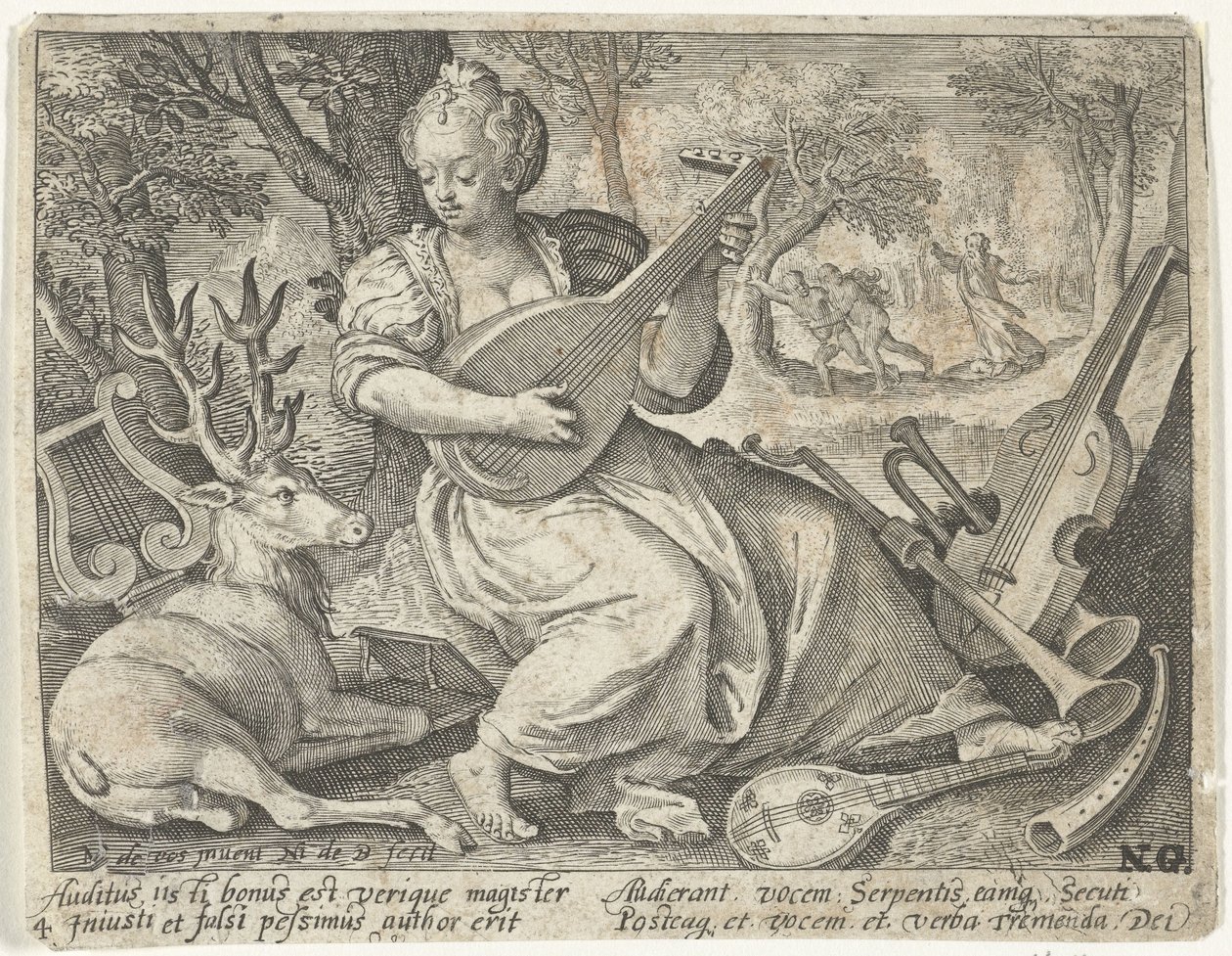 Udito da Nicolaes de Bruyn