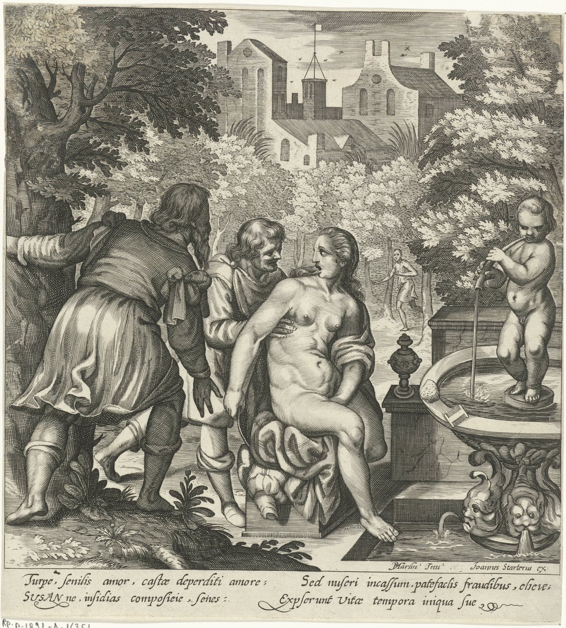 Susanna e i vecchioni da Nicolaes van Geelkercken