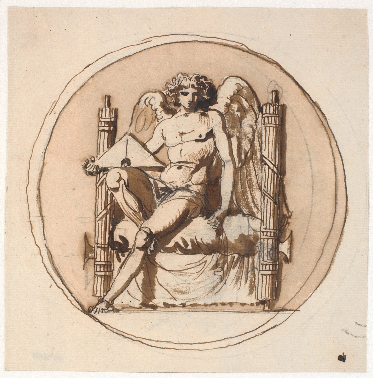 Allegoria sulla giustizia. Studio per un rilievo sul Memoriale della Libertà da Nicolai Abildgaard