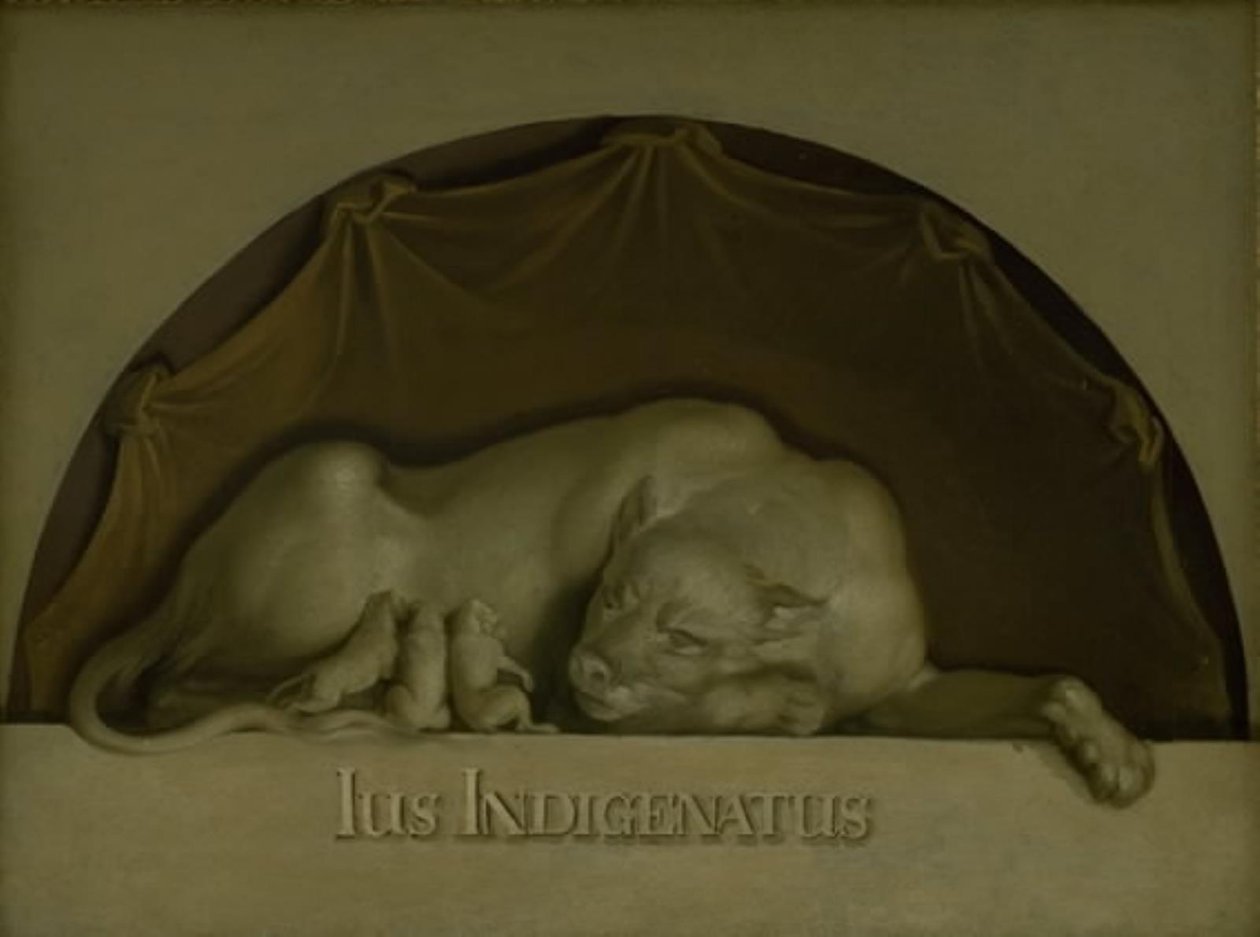 Allegoria sul diritto di cittadinanza da Nicolai Abildgaard