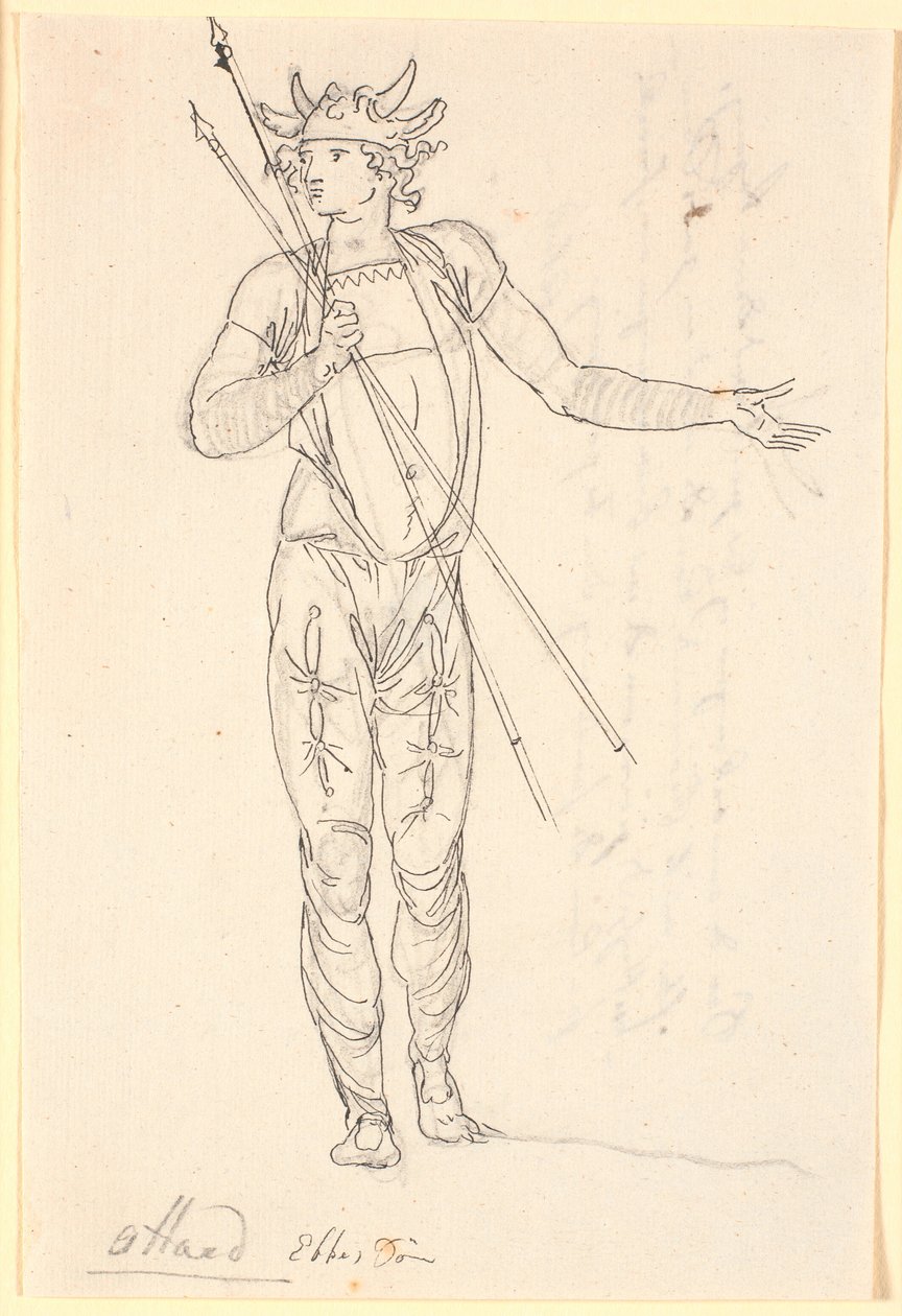 Ottard, figlio di Ebbe da Nicolai Abildgaard