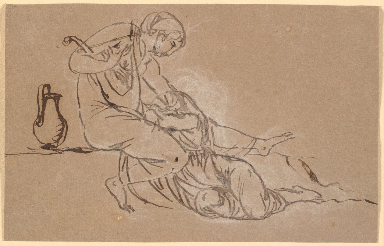Saffo e la Mitilene da Nicolai Abildgaard