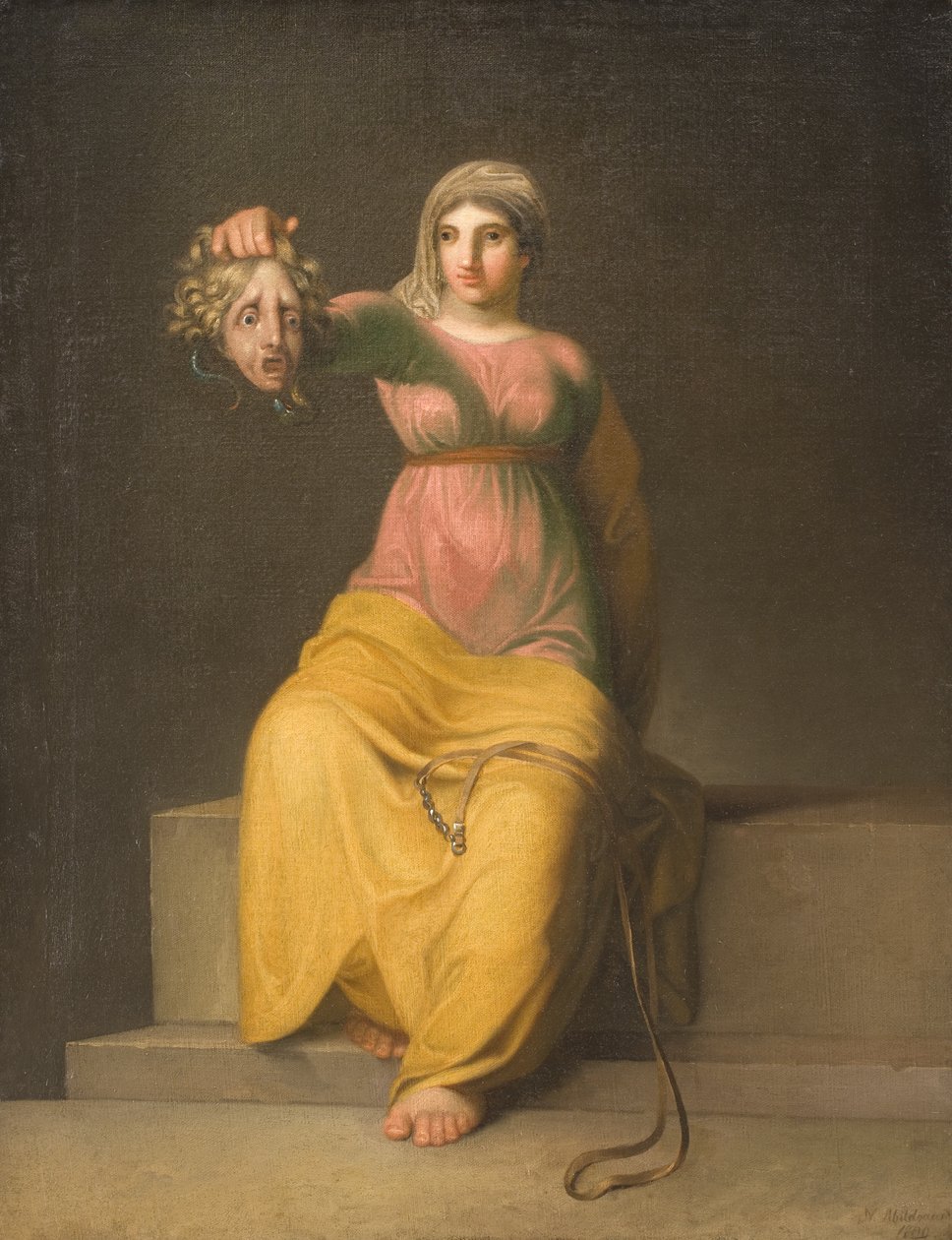 Teologia. Figura allegorica da Nicolai Abildgaard