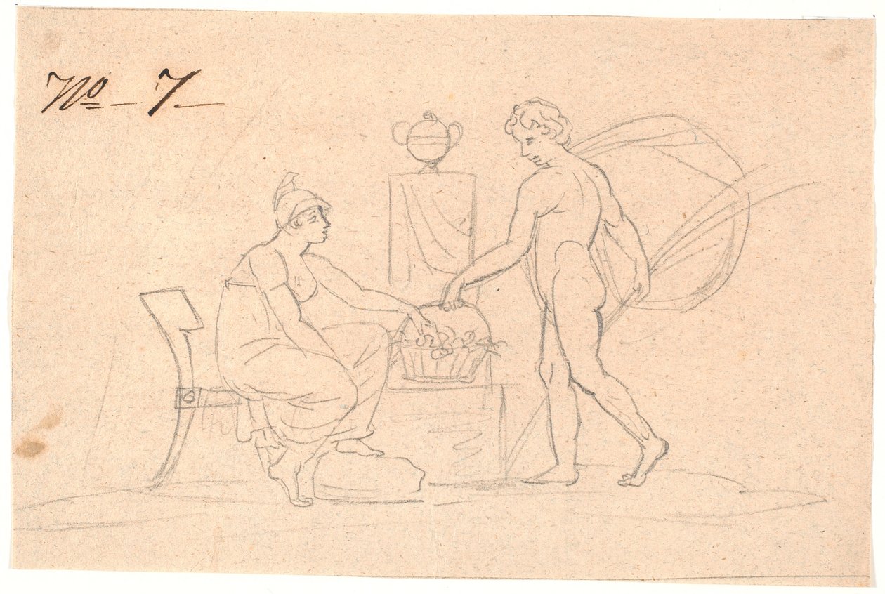 Due figure da Nicolai Abildgaard
