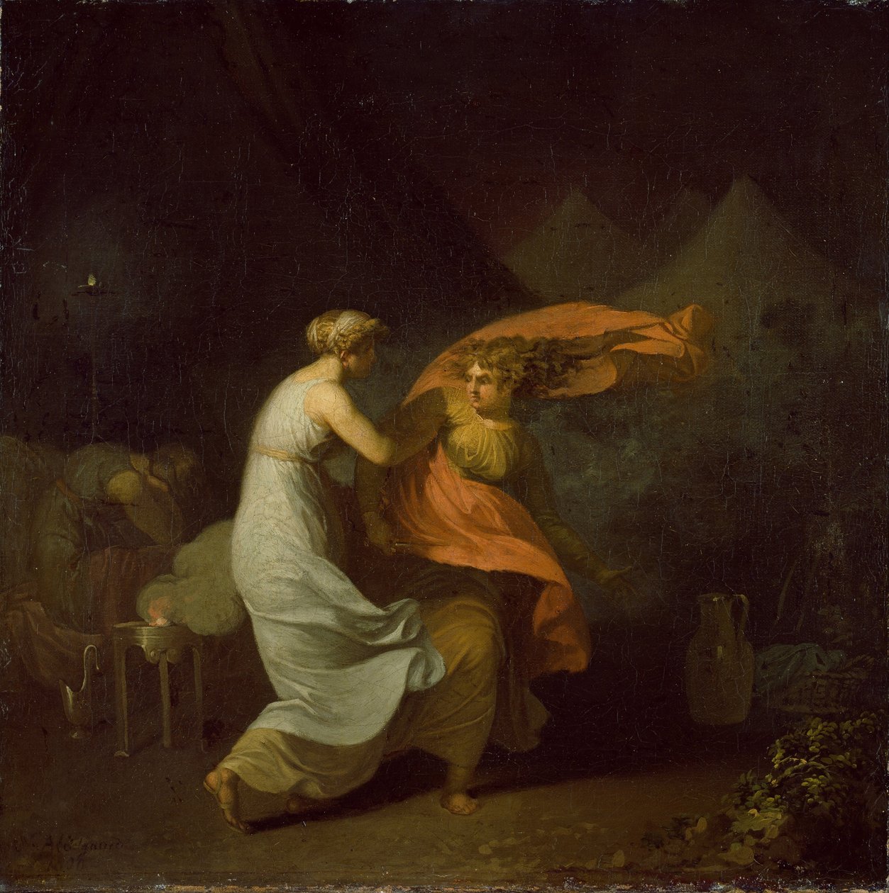 Giulia e Fulvia da Nicolai Abraham Abildgaard