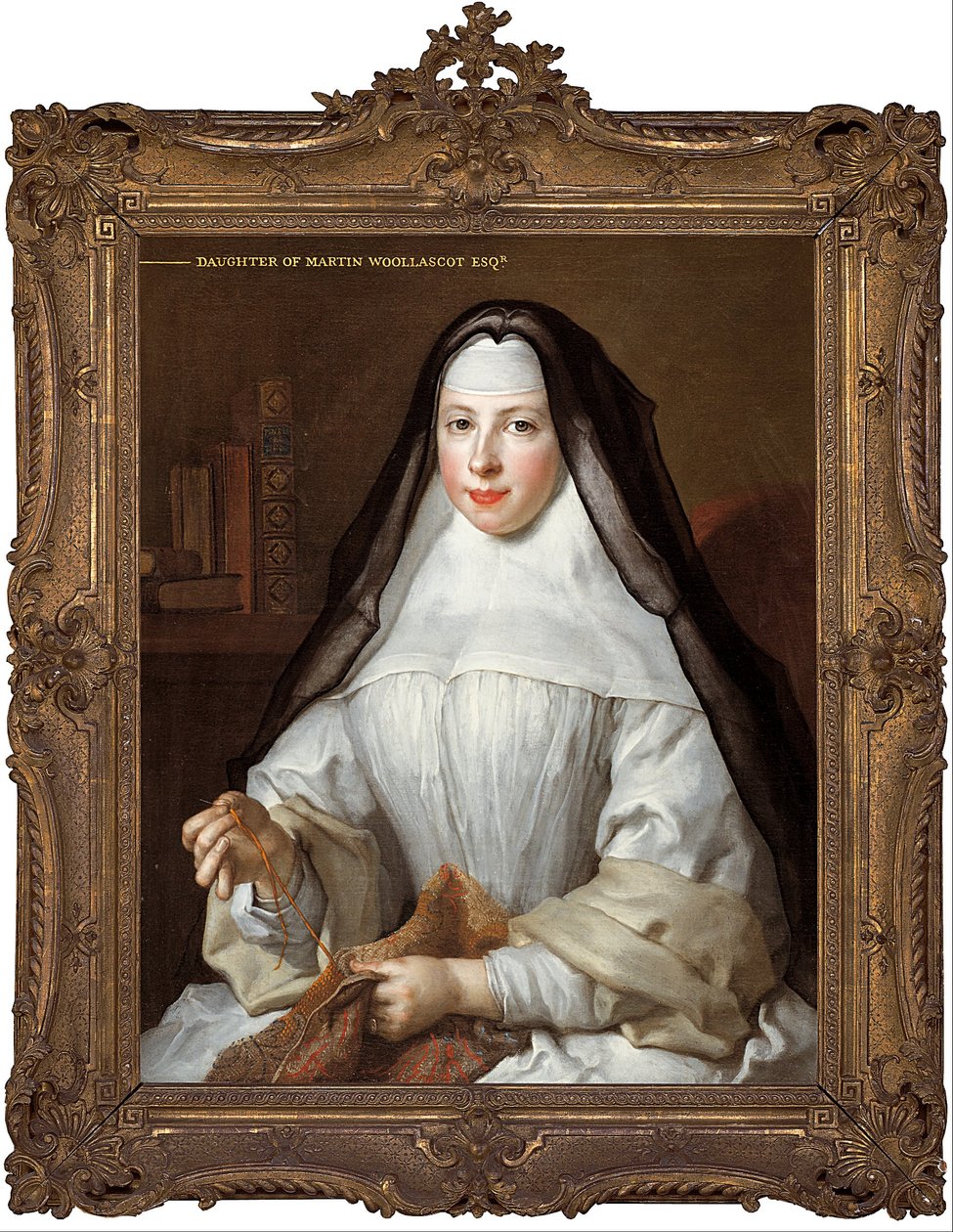 Frances Woollascott, una Suora Agostiniana da Nicolas de Largillière