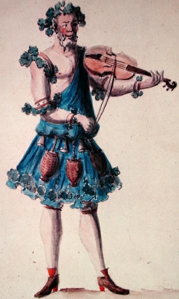 Costume per il Balletto Silene da Nicolas Boquet