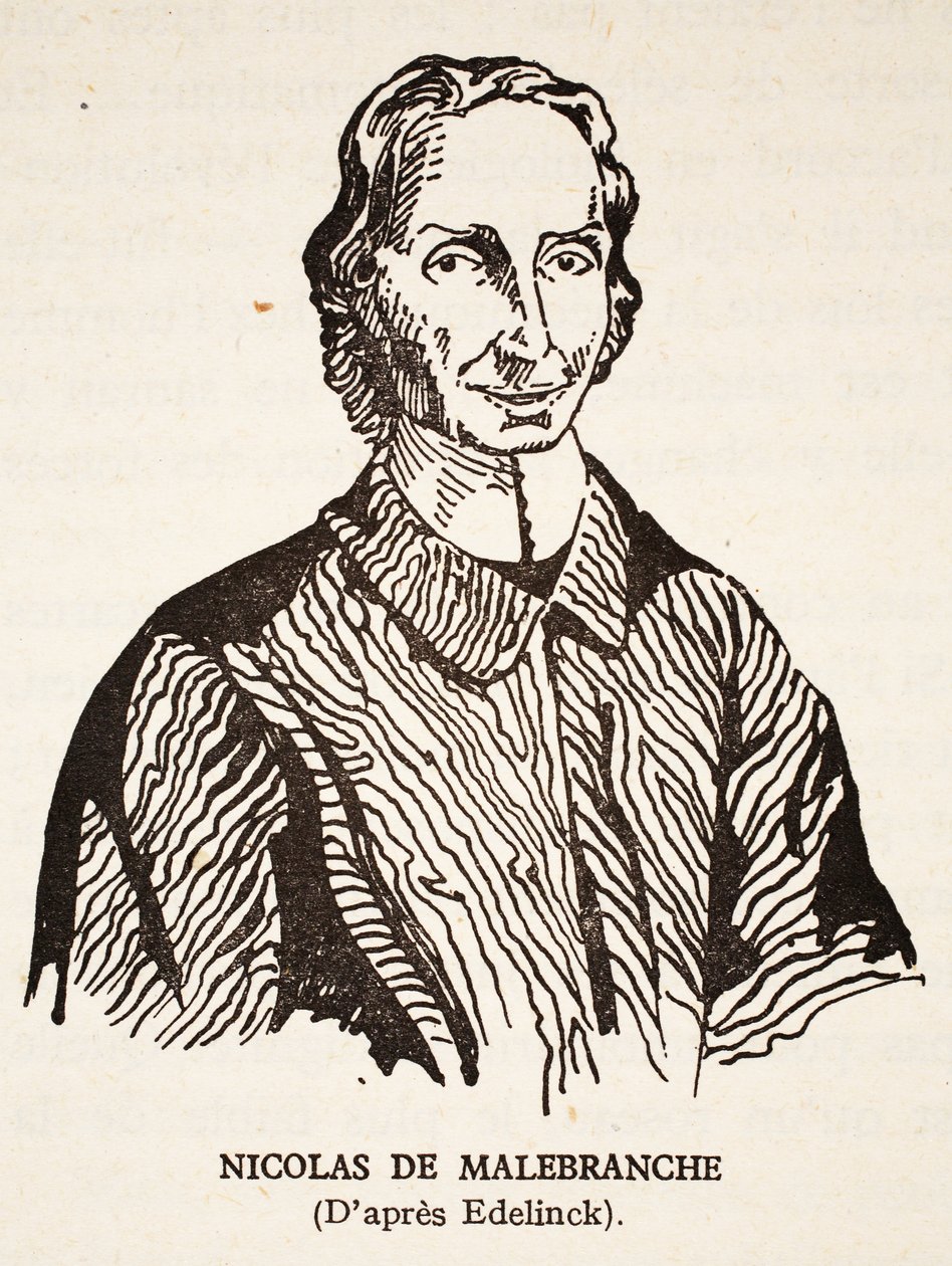 Nicolas de Malebranche da Nicolas Etienne Edelinck