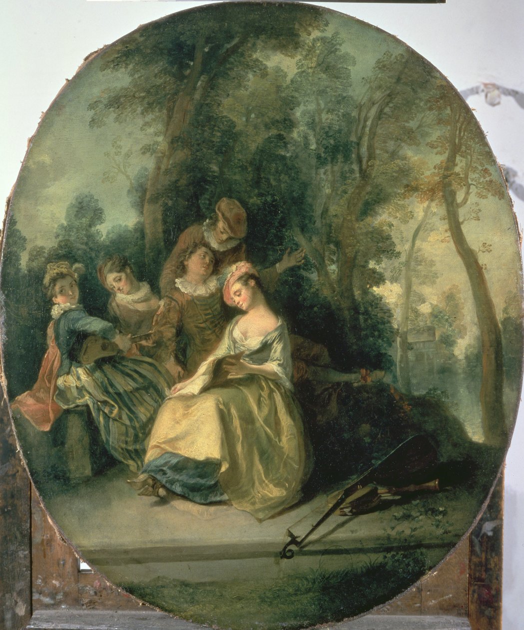 Concerto nel parco da Nicolas Lancret