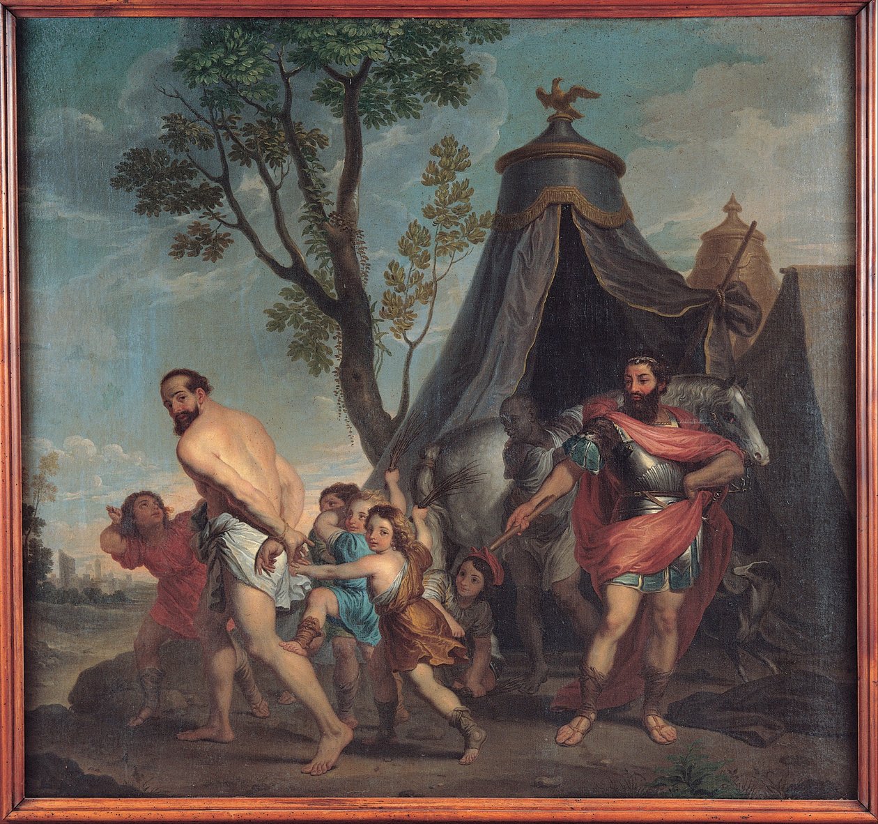 Camillo e il maestro di scuola di Falerii da Nicolas Poussin