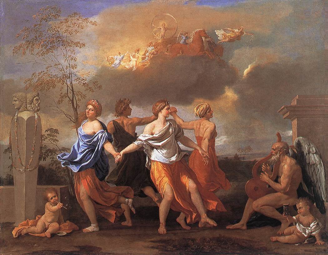 Danza alla musica del tempo da Nicolas Poussin