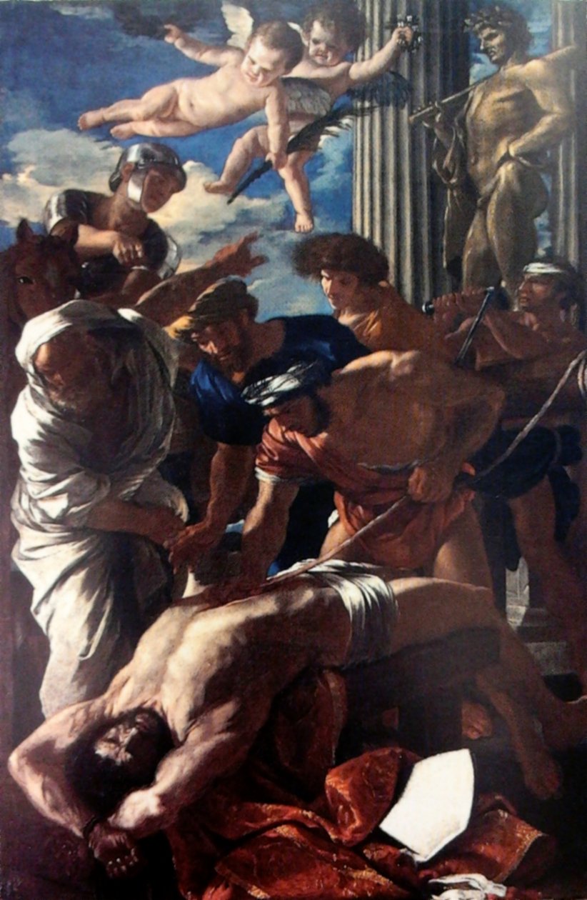 Martirio di San Erasmo da Nicolas Poussin