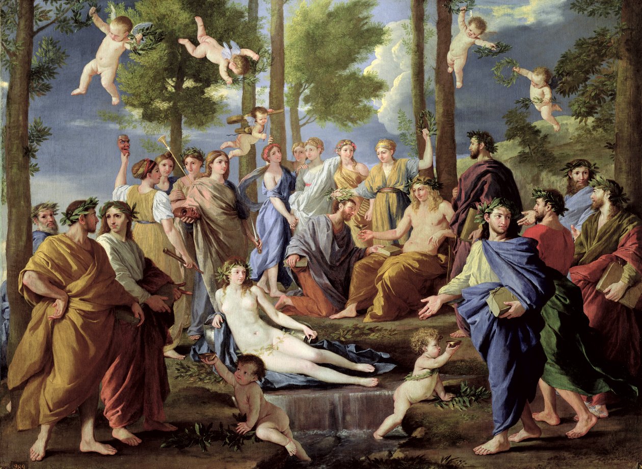 Parnaso da Nicolas Poussin