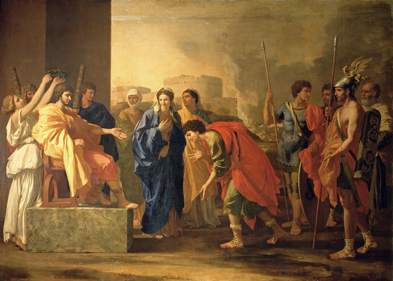 La continenza di Scipione, 1640 da Nicolas Poussin