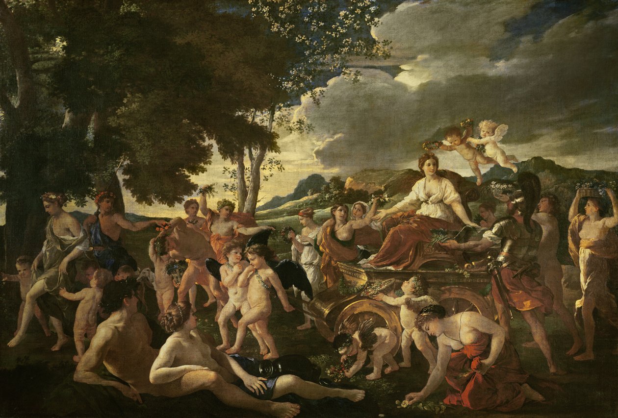 Il trionfo di Flora, c.1627-28 da Nicolas Poussin