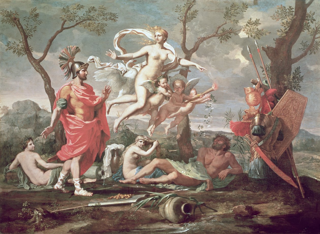 Venere arma Enea, 1639 da Nicolas Poussin