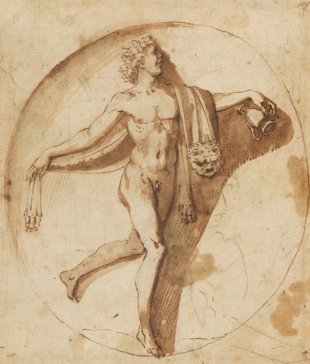 Devoto di Bacco, c.1640 da Nicolas Poussin