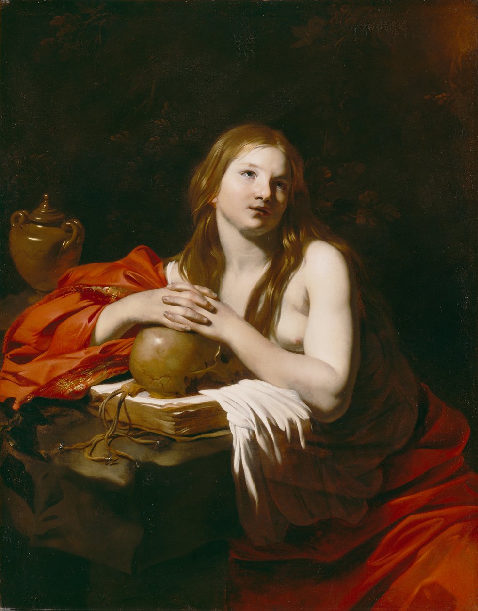 La Maddalena penitente, c.1625 da Nicolas Regnier
