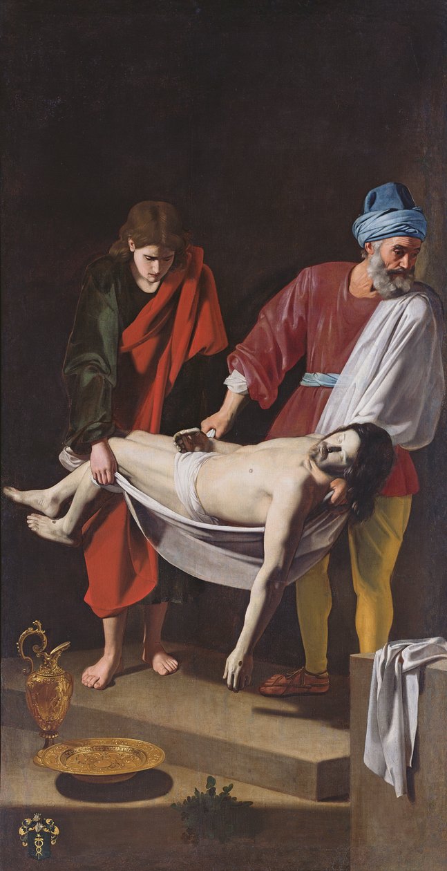 Cristo portato al sepolcro da Nicolas Tournier