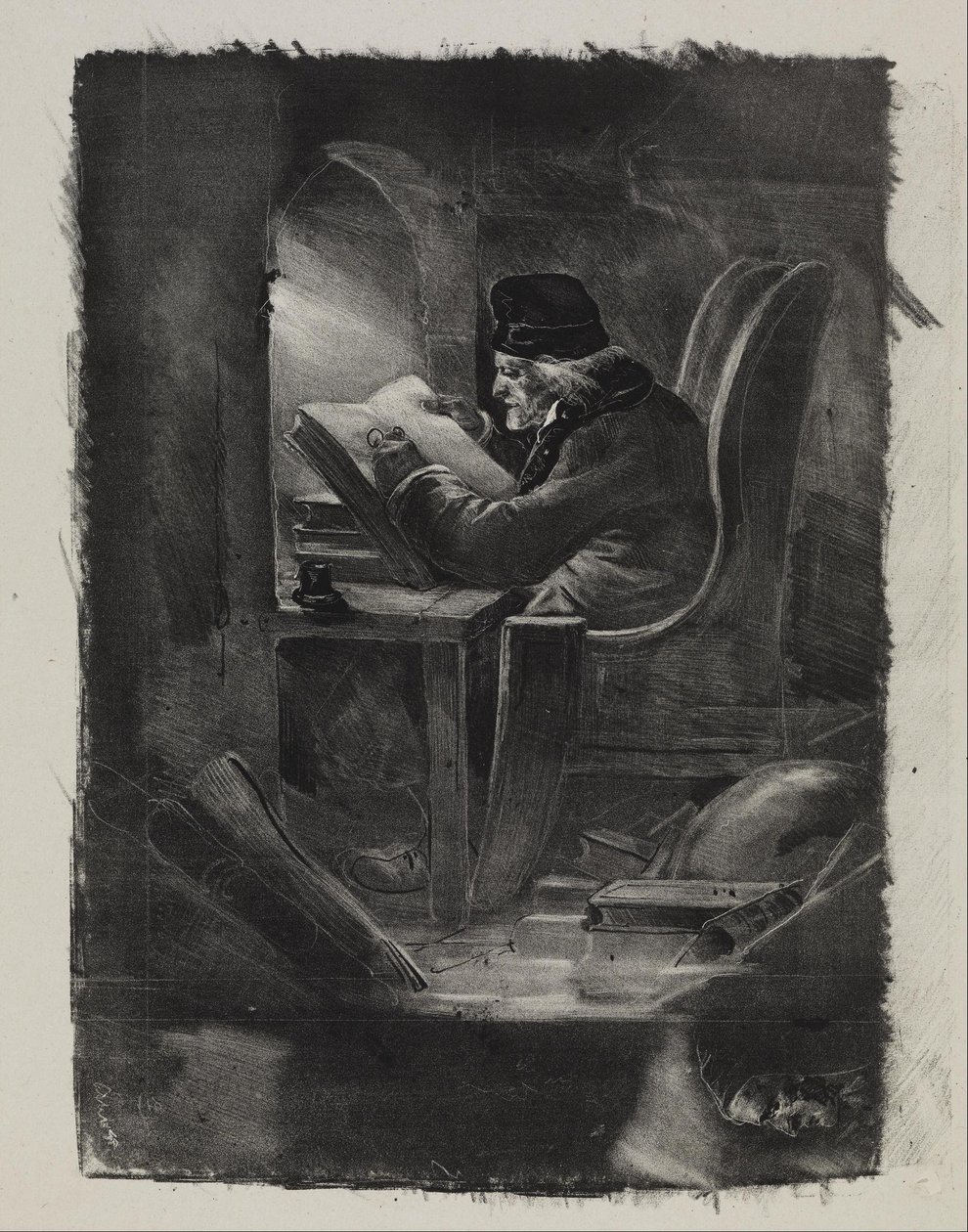 Essai à la manière noire (Un Géographe) da Nicolas Toussaint Charlet