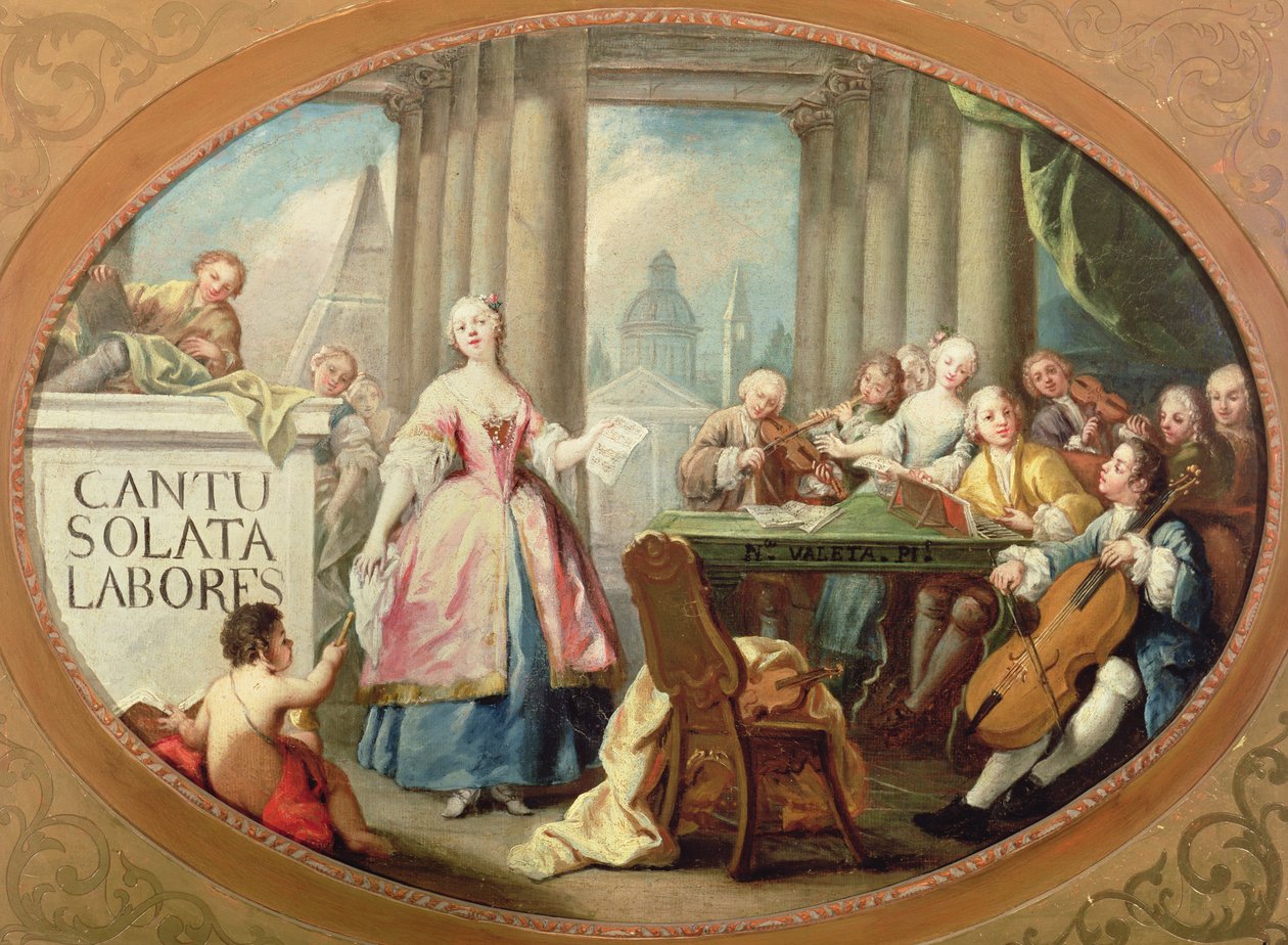 Allegoria della musica da Nicolas Valeta