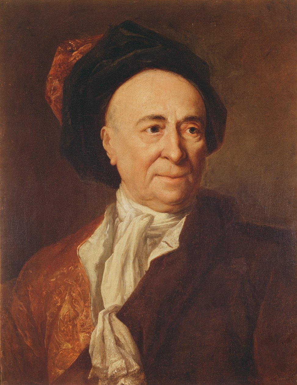 Bernard le Bovier de Fontenelle da Nicolas de Largillière