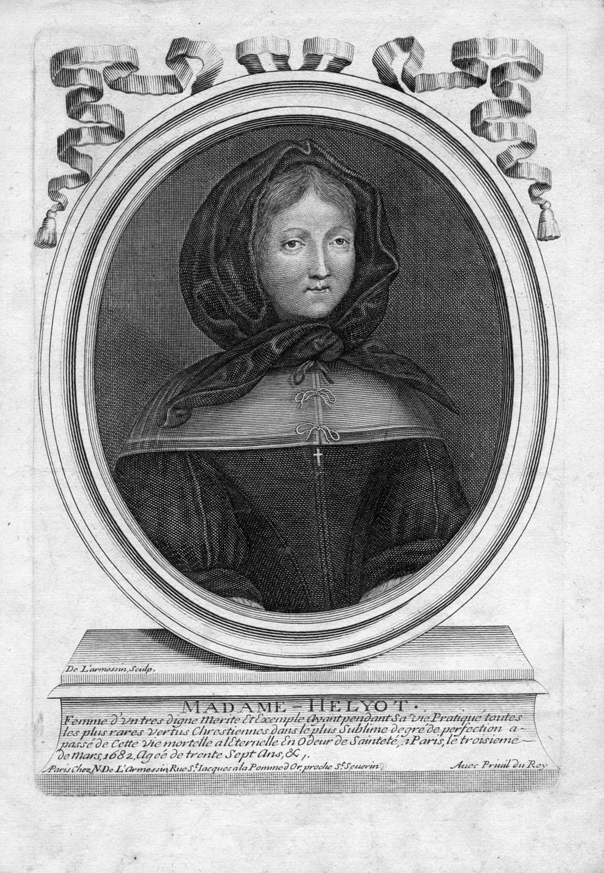 Ritratto inciso da Nicolas de Larmessin