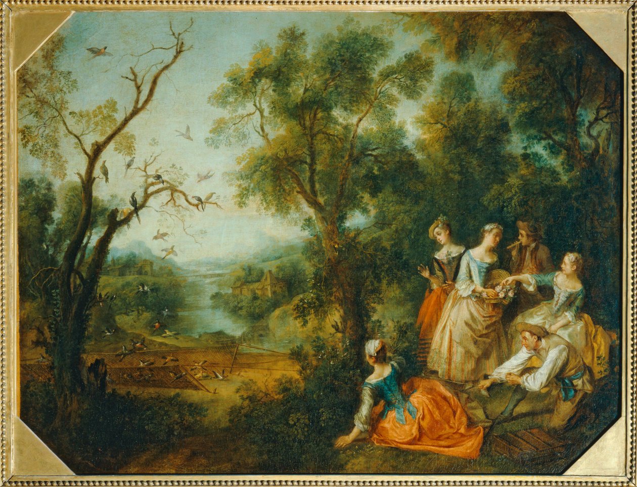 Le printemps - Primavera ... da Nicolas (attr. to) Lancret