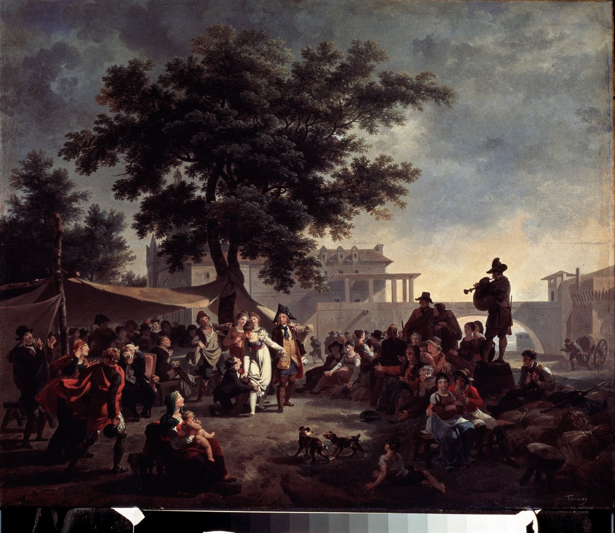 Nozze rustiche in campagna da Nicolas Antoine Taunay