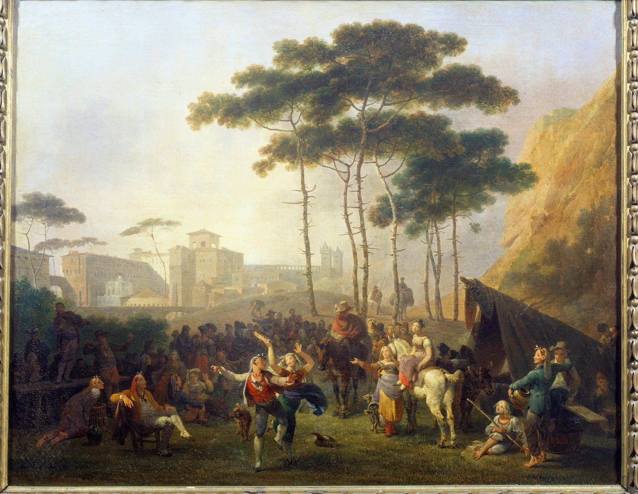 Danza del villaggio da Nicolas Antoine Taunay