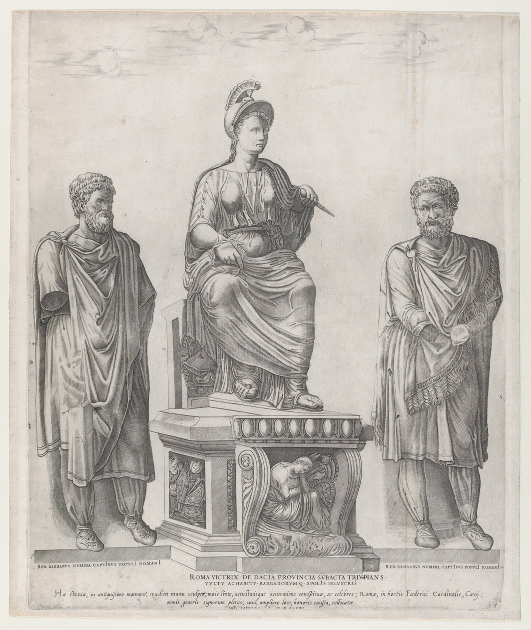 Speculum Romanae Magnificentiae: Roma Victrix da Nicolas Beatrizet