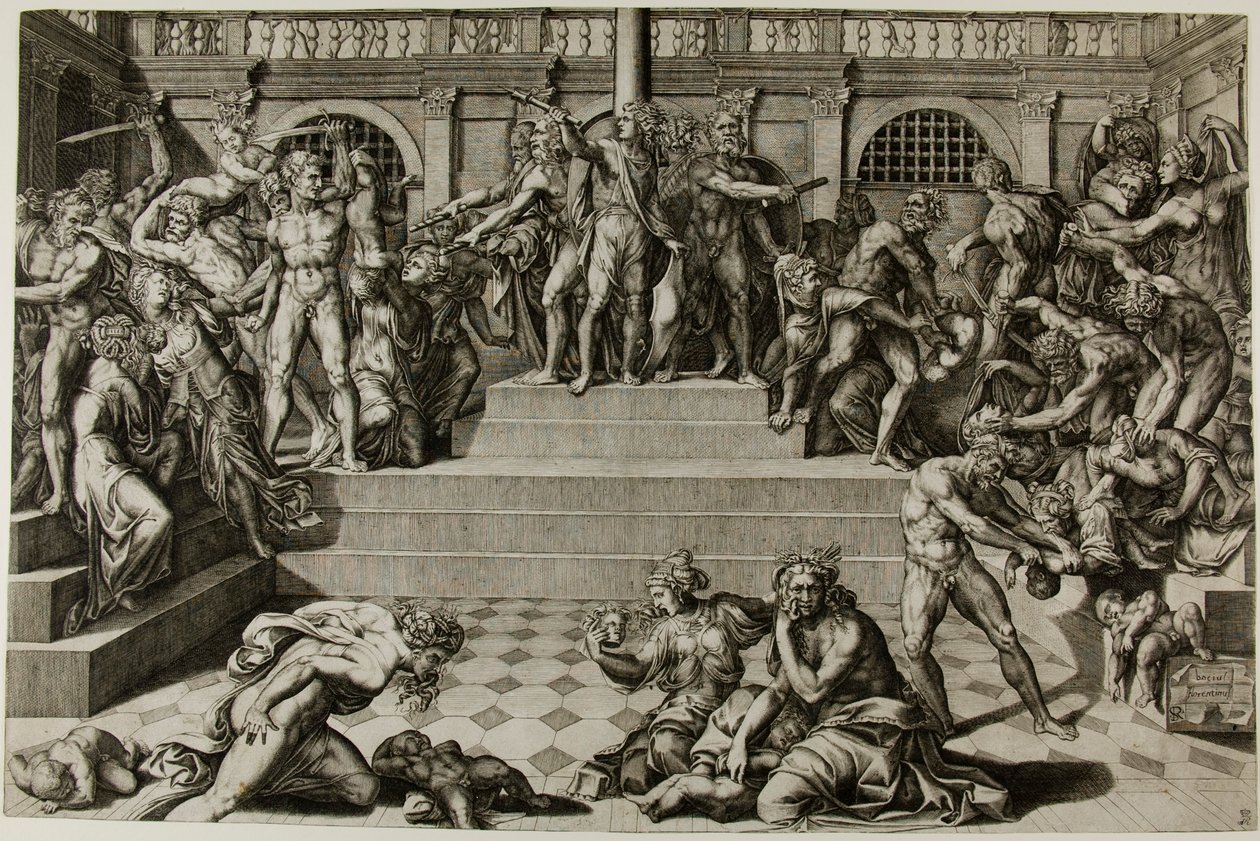 Il massacro degli innocenti da Nicolas Beatrizet