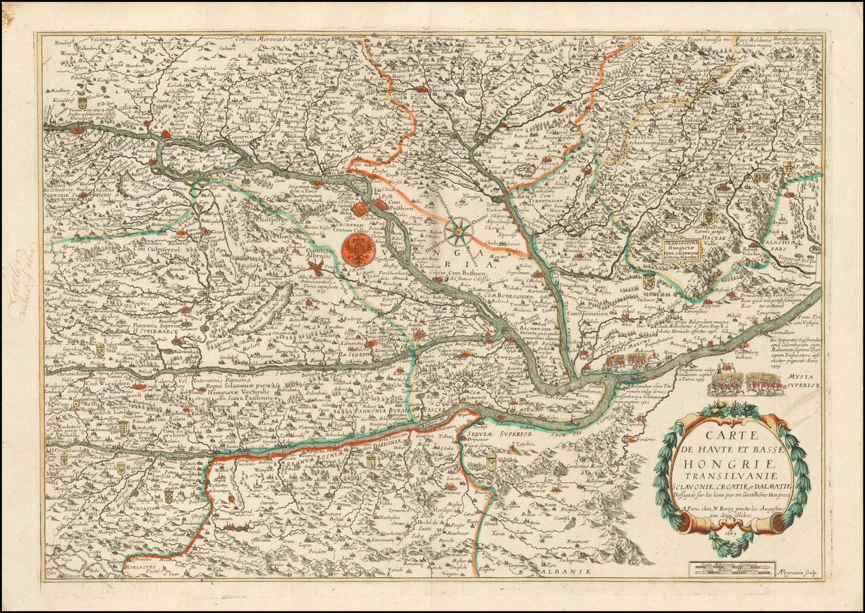 Carta del 1663 dell