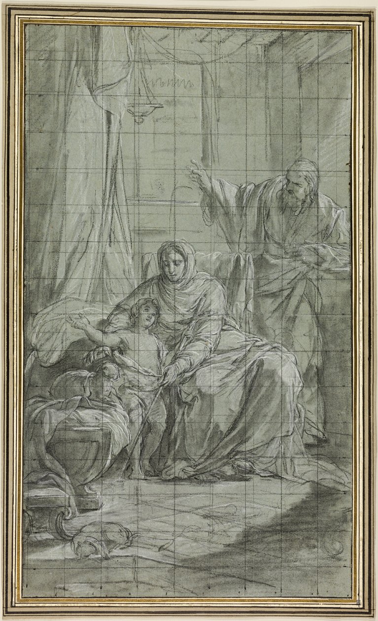 La Famiglia di San Giovanni Battista da Nicolas Bernard Lepicie
