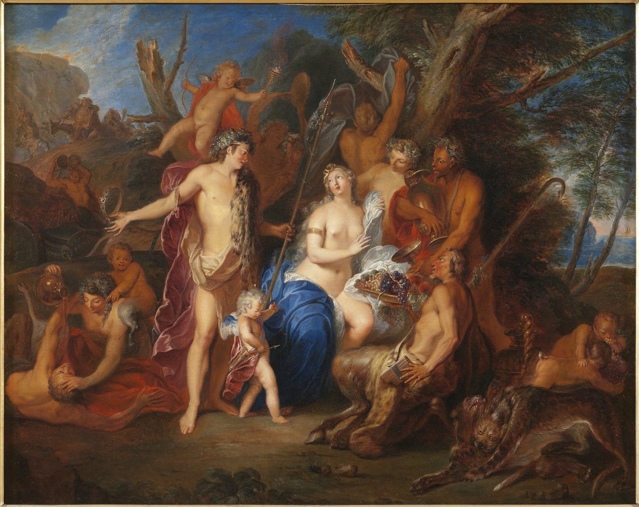 Bacco e Arianna da Nicolas Bertin