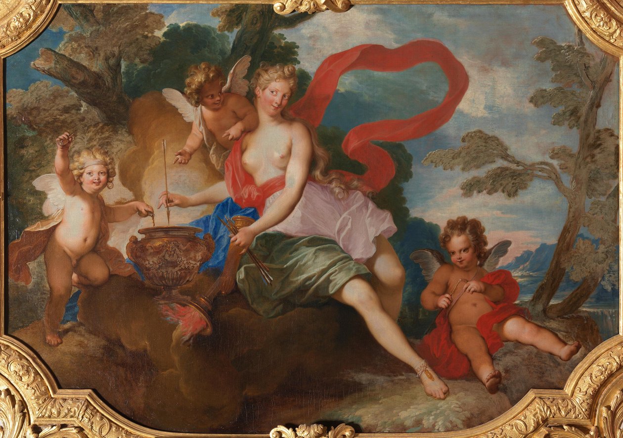Venus vergiftet Pfeile da Nicolas Bertin