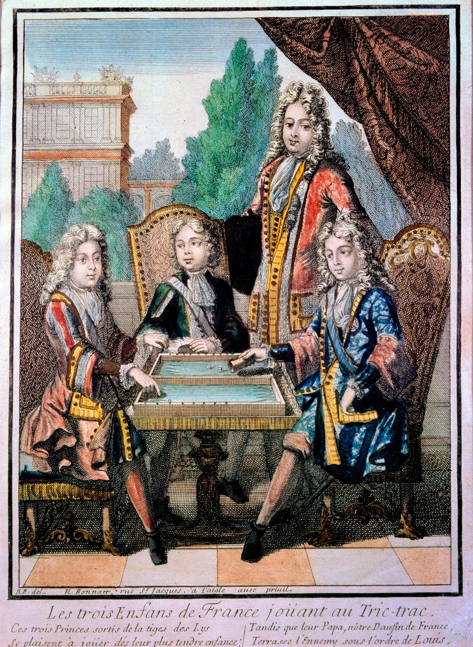 I nipoti di Luigi XIV, Luigi Duca di Borgogna, Filippo Duca d